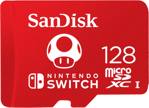 SanDisk MicroSDXC Extreme Gaming 128GB Toad (Nintendo licensed)