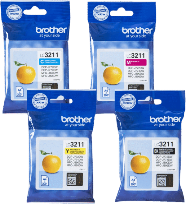 Brother LC-3211 Cartridges Combo Pack