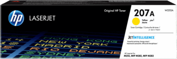 HP 207A Toner Geel
