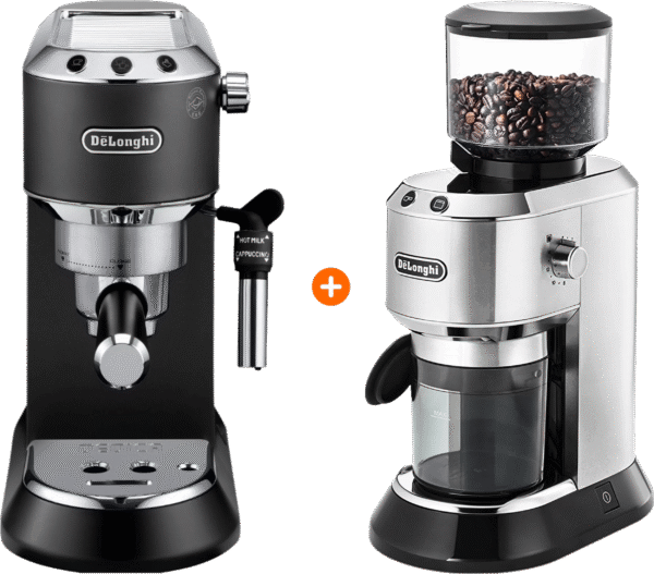 De'Longhi EC685.BK Dedica Zwart + Koffiemolen