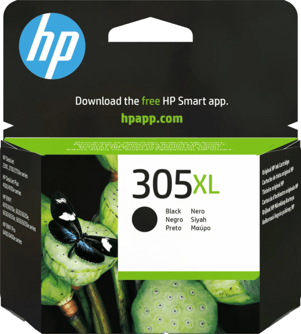 HP 305XL Cartridge Zwart