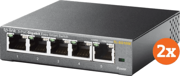 TP-Link TL-SG105E Duo Pack