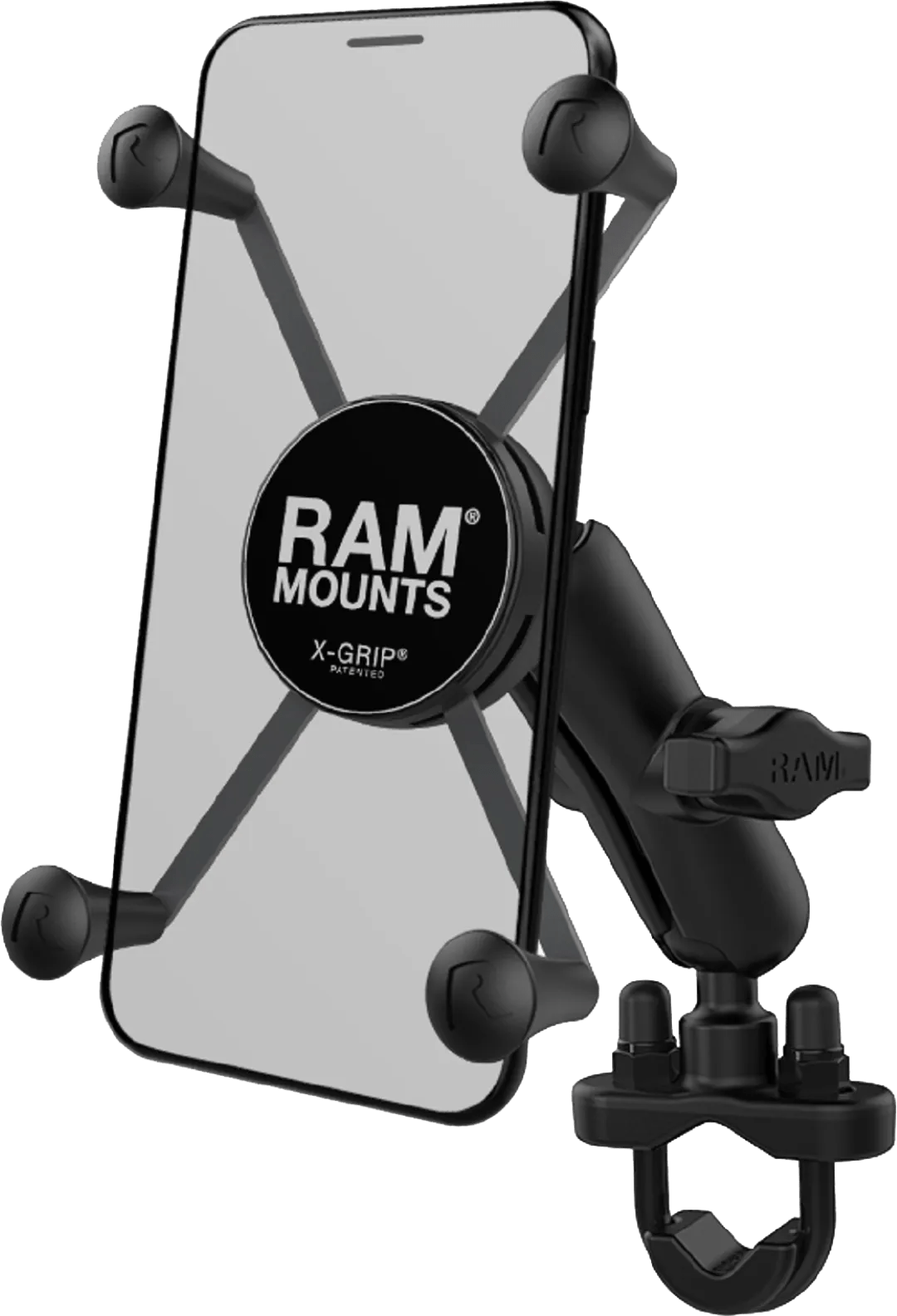 Ram mounts u-bolt telefoonhouder motor stuur groot 1 Ram mounts u-bolt telefoonhouder motor stuur groot