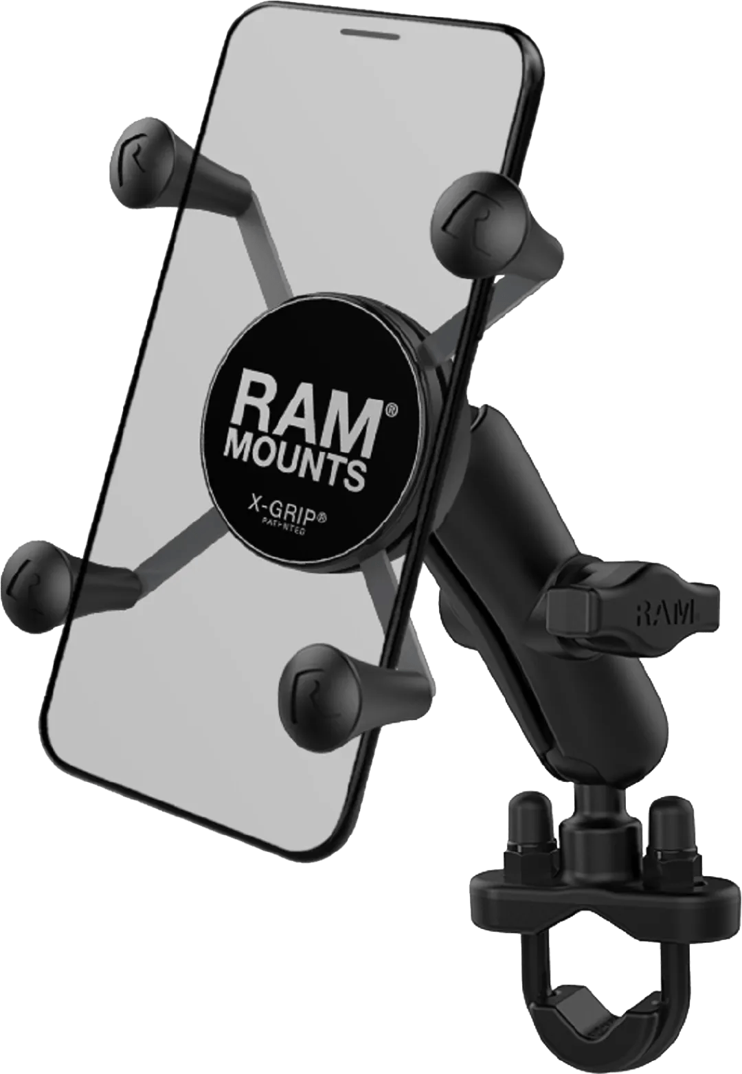 Ram mounts u-bolt telefoonhouder motor stuur klein 1 Ram mounts u-bolt telefoonhouder motor stuur klein