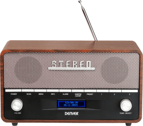 Denver DAB-36 Donkerbruin