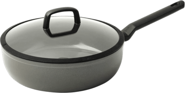 BK Balans Hapjespan met deksel 28 cm Grijs