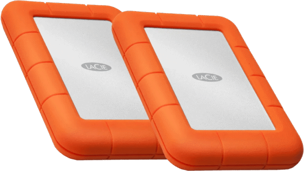 LaCie Rugged USB-C 1TB - Duo pack