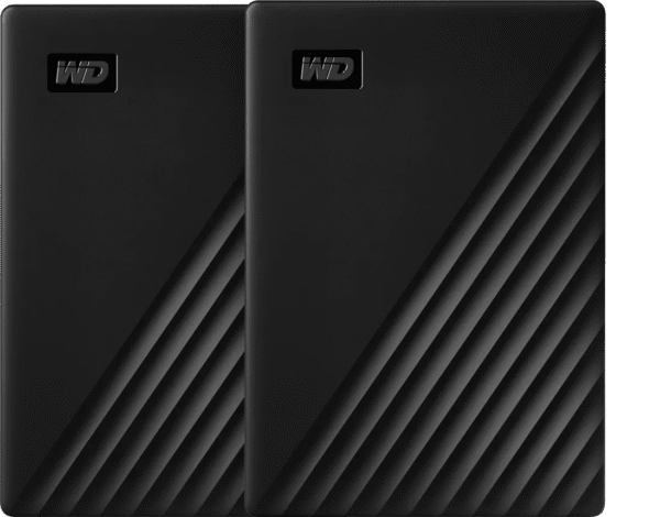 WD My Passport 2TB Black - Duo pack