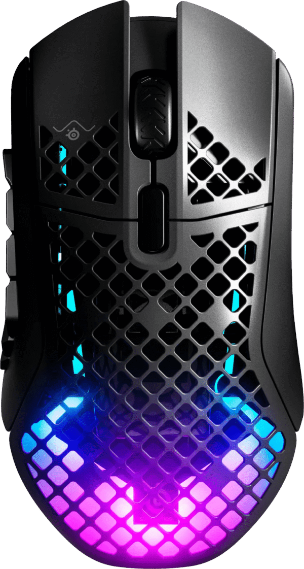 SteelSeries Aerox 9 Draadloze Gaming Muis Zwart