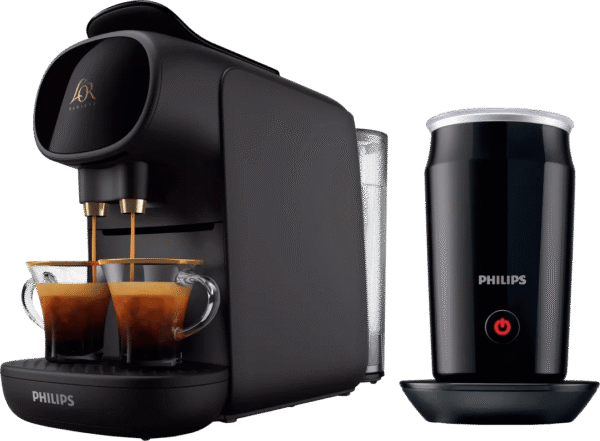Philips L'OR Barista Sublime LM9012/60 Zwart + Melkopschuimer