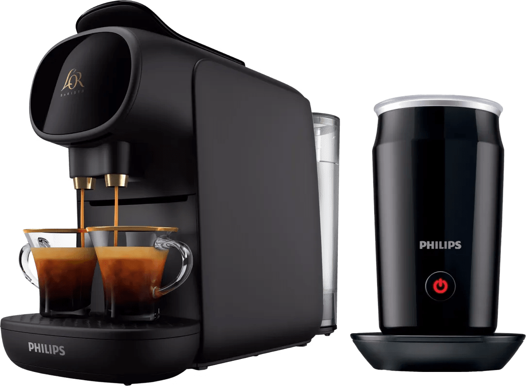 Philips l'or barista sublime lm9012/60 zwart + melkopschuimer 1 Philips l'or barista sublime lm9012/60 zwart + melkopschuimer