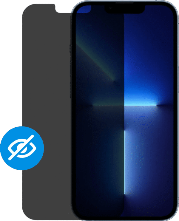 BlueBuilt Apple iPhone 14 / 13 / 13 Pro Privacy Filter Screenprotector Glas