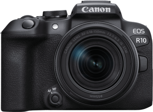 Canon EOS R10 + 18-150mm lens