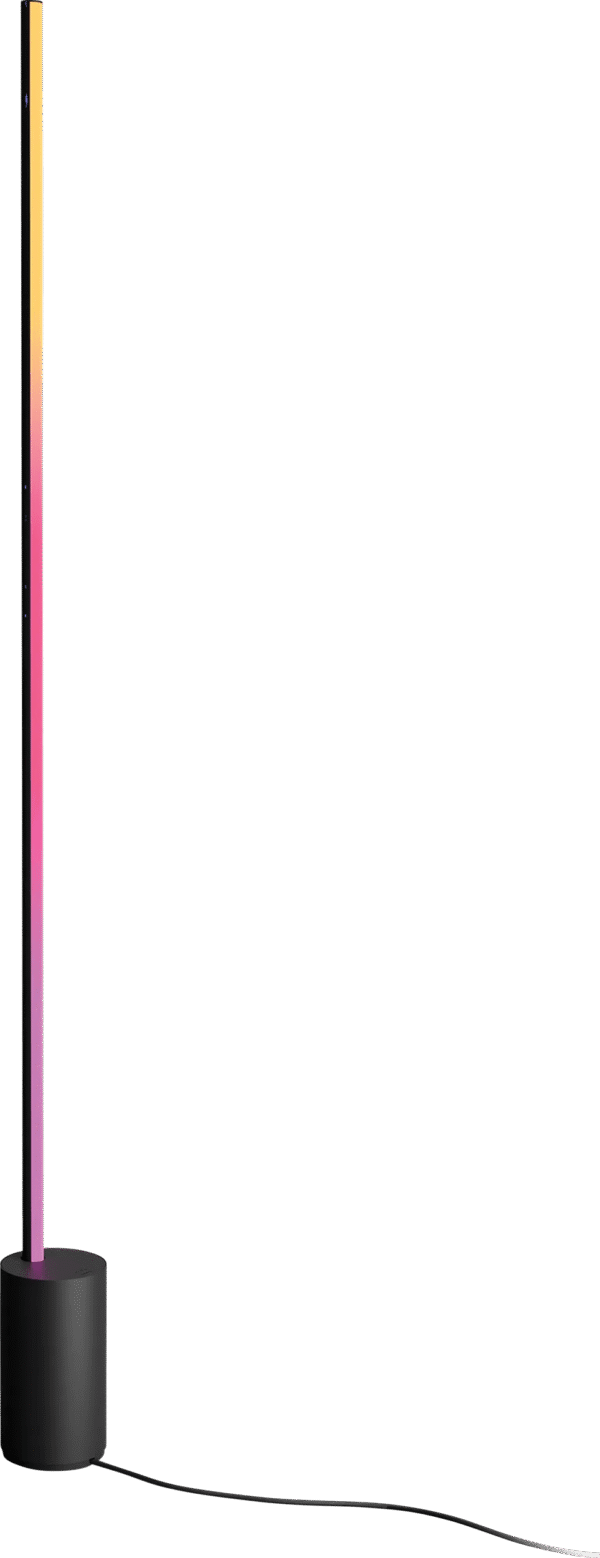 Philips Hue Gradient Signe vloerlamp - wit en gekleurd licht - zwart