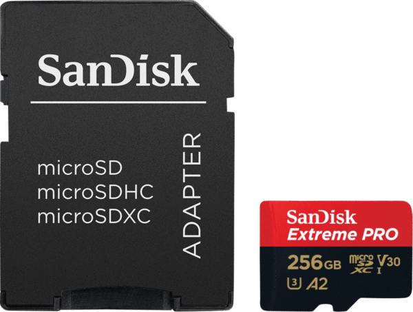 SanDisk MicroSDXC Extreme Pro 256GB 140MB/s