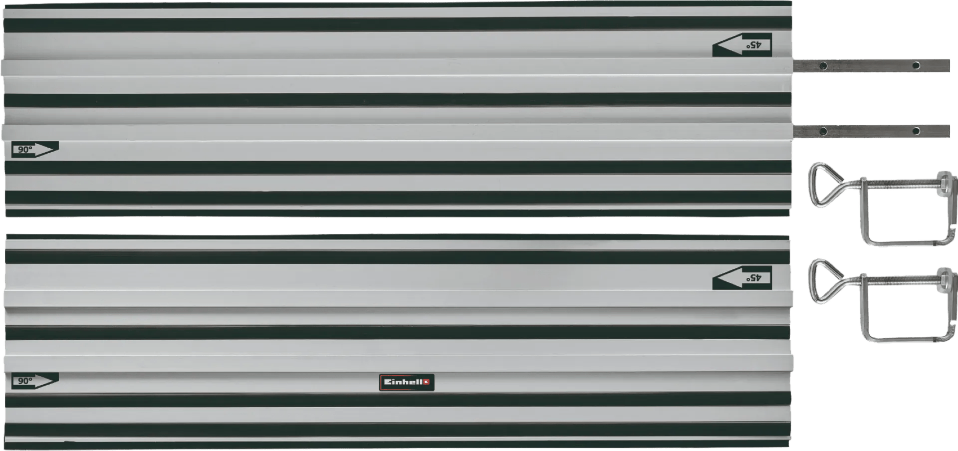 Einhell aluminium geleiderail - 2x1000 mm 1 Einhell aluminium geleiderail - 2x1000 mm