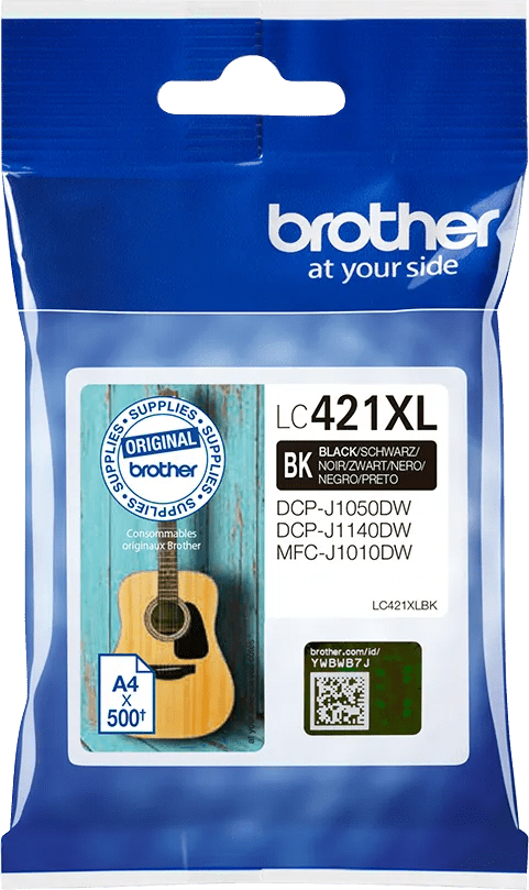 Brother LC-421XL Cartridge Zwart