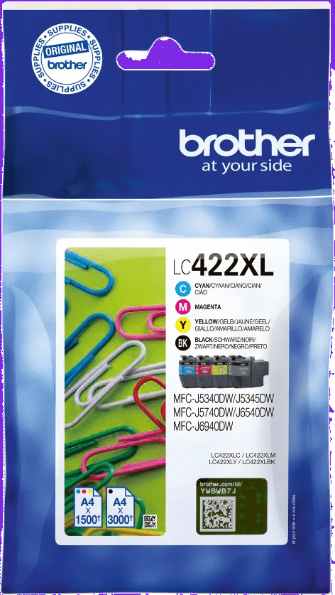 Brother LC-422XL Cartridge Combo Pack