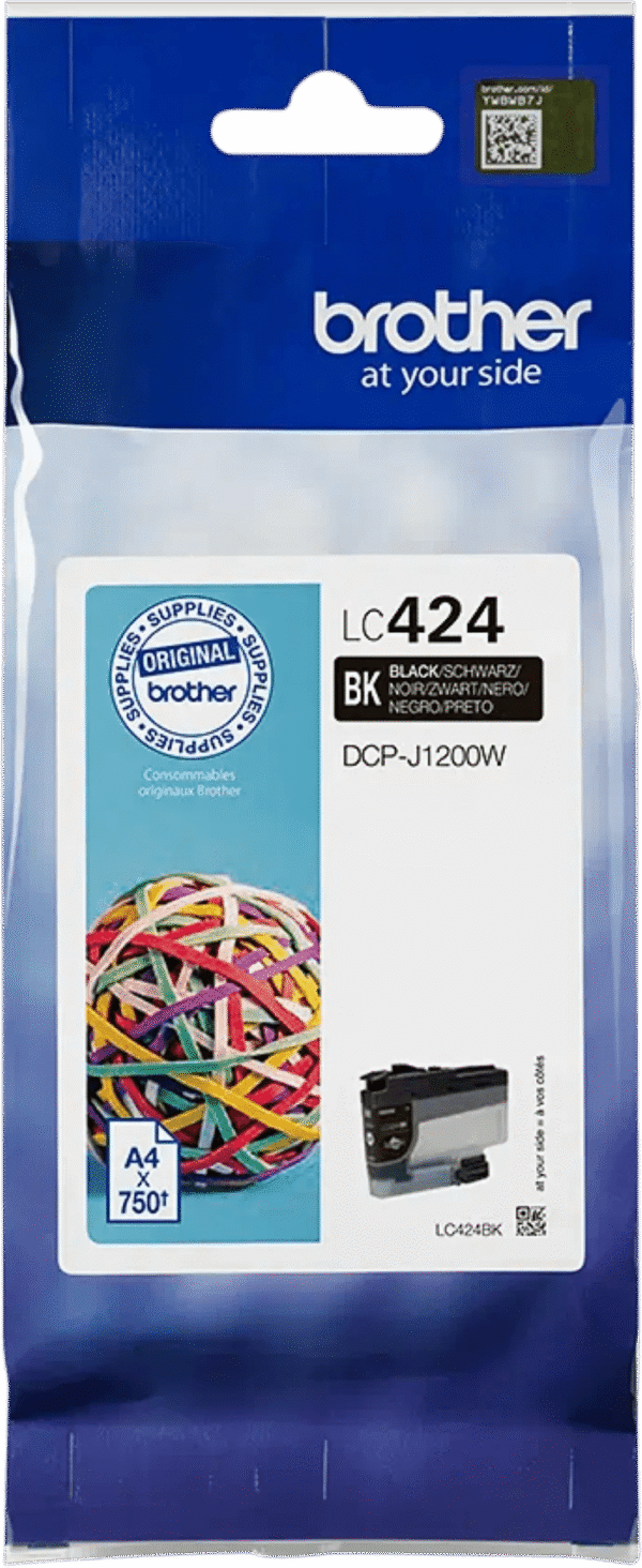 Brother LC-424 Cartridge Zwart