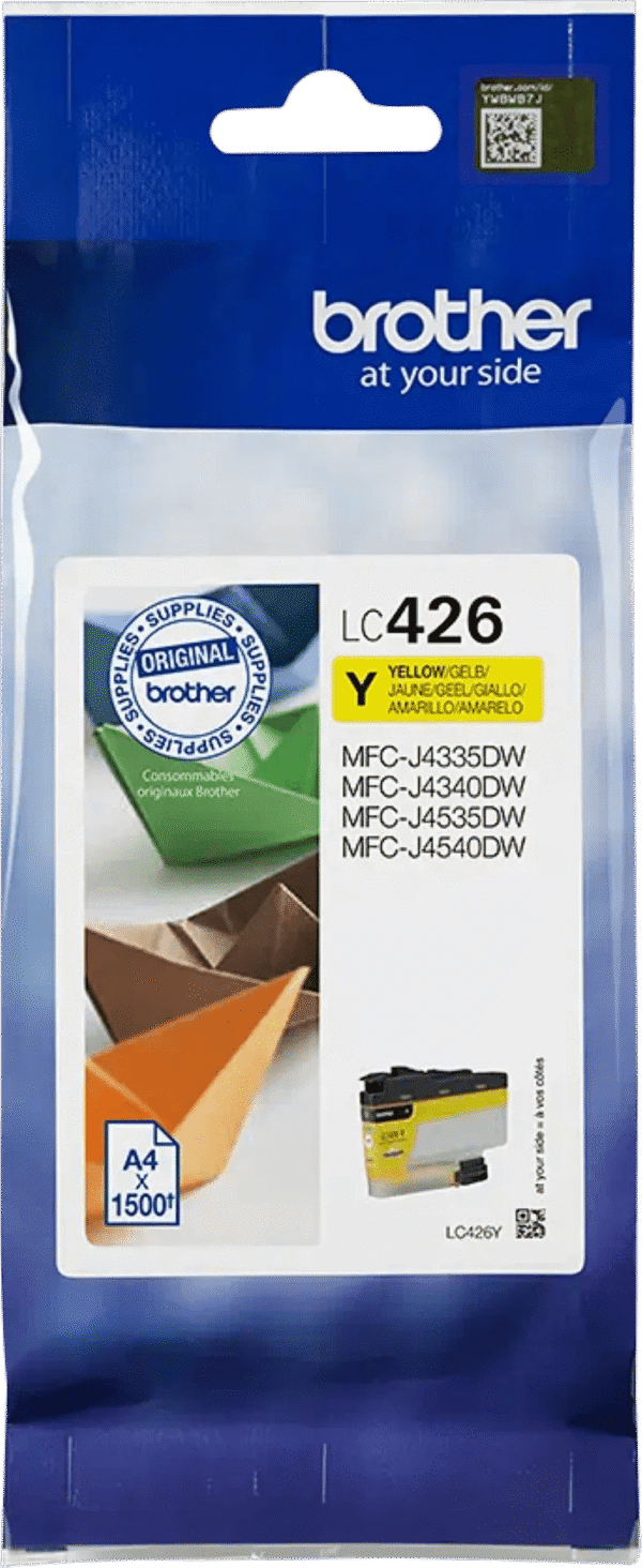 Brother LC-426 Cartridge Geel