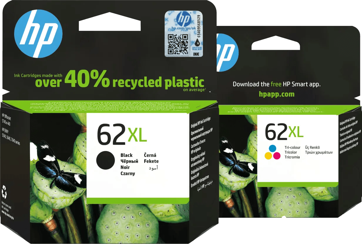 Hp 62xl cartridge combo pack 1 Hp 62xl cartridge combo pack