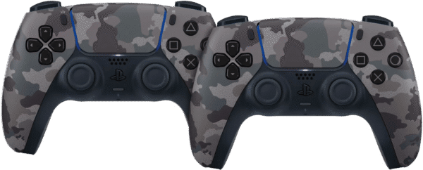 Sony PlayStation 5 DualSense Controller Grey Camo Duo Pack