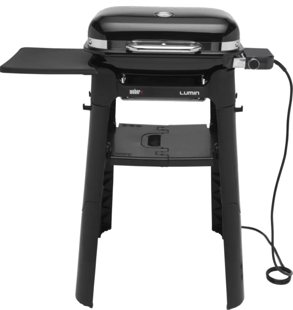 Weber Lumin Compact Black met Onderstel