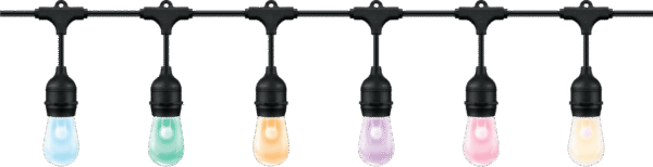 WiZ Lichtsnoer voor buiten - Gekleurd en Wit licht