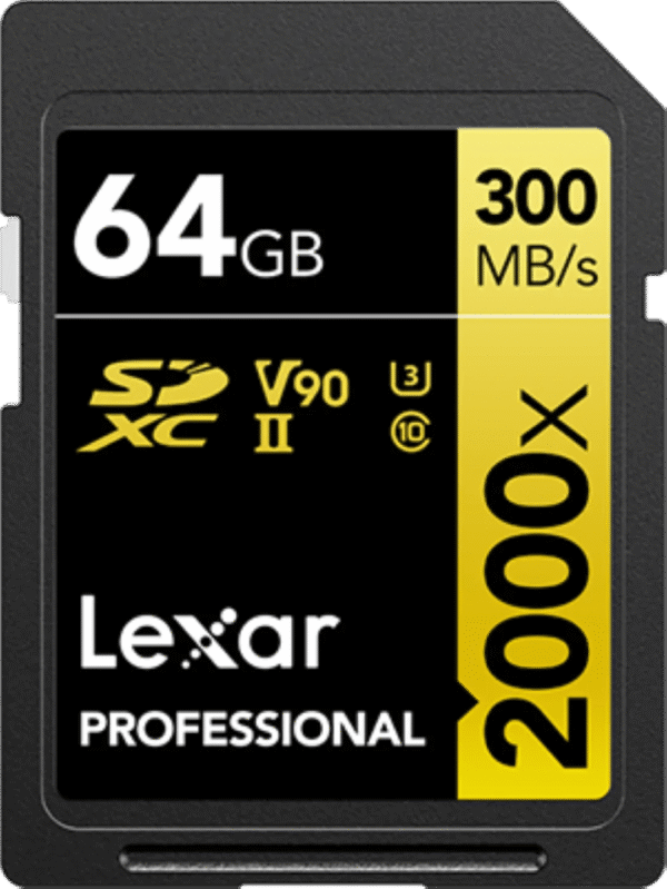 Lexar PRO Gold 64GB SDXC