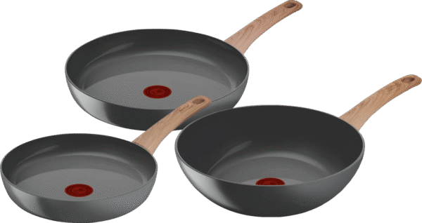 Tefal Renew Keramische koekenpannenset 24 + 28 cm + Wokpan 28 cm