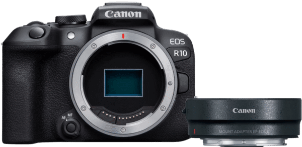 Canon EOS R10 + EF - EOS R Adapter