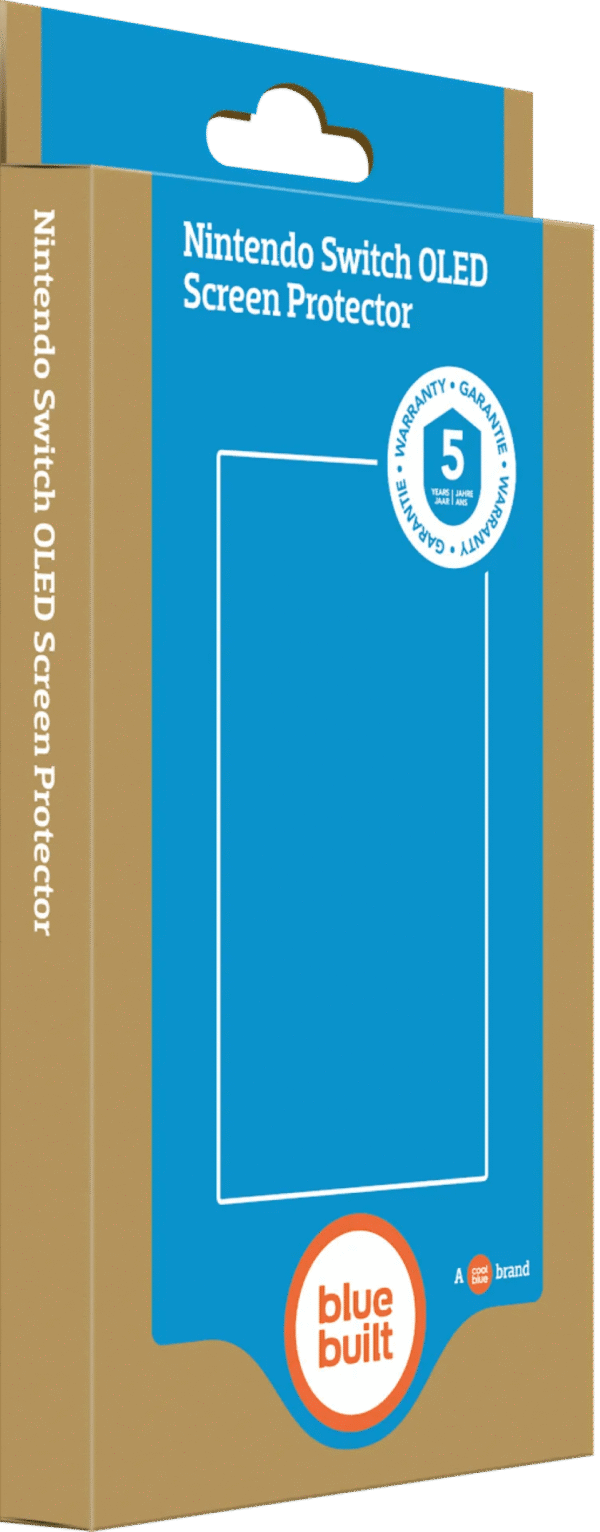 BlueBuilt Screenprotector Glas voor Nintendo Switch OLED