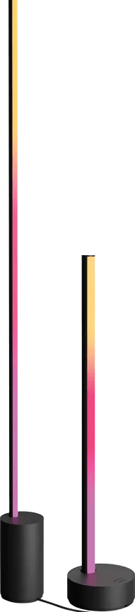 Philips Hue Gradient Signe White and Color tafellamp + vloerlamp zwart