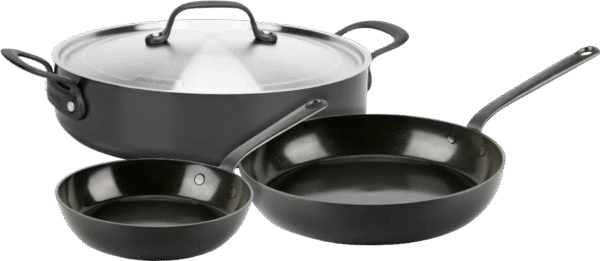 GreenPan Craft Koekenpannenset 20 + 28 cm + Hapjespan 30 cm