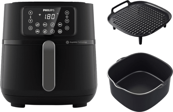 Philips Airfryer XXL Connected HD9285/93 + Bakvorm