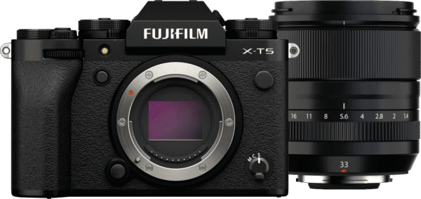 Fujifilm X-T5 Zwart + XF 33mm f/1.4 R LM WR