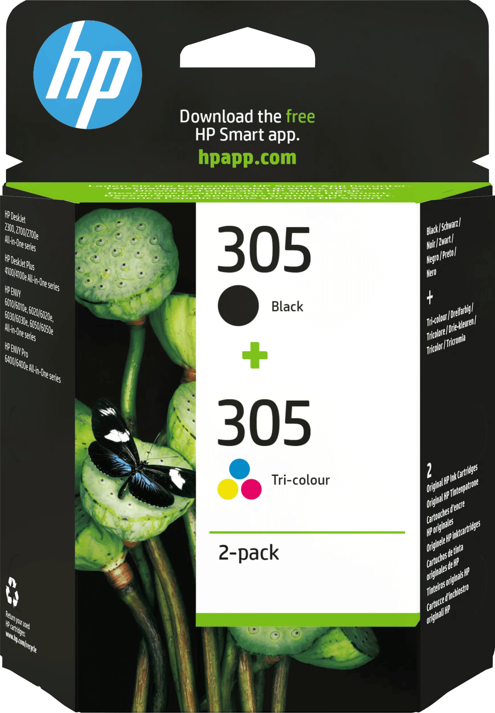 Hp 305xl inkt cartridge 4-pack 1 Hp 305xl inkt cartridge 4-pack