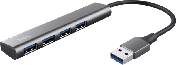 Trust Halyx 4-Poorts USB A 3.2 Gen 1-hub
