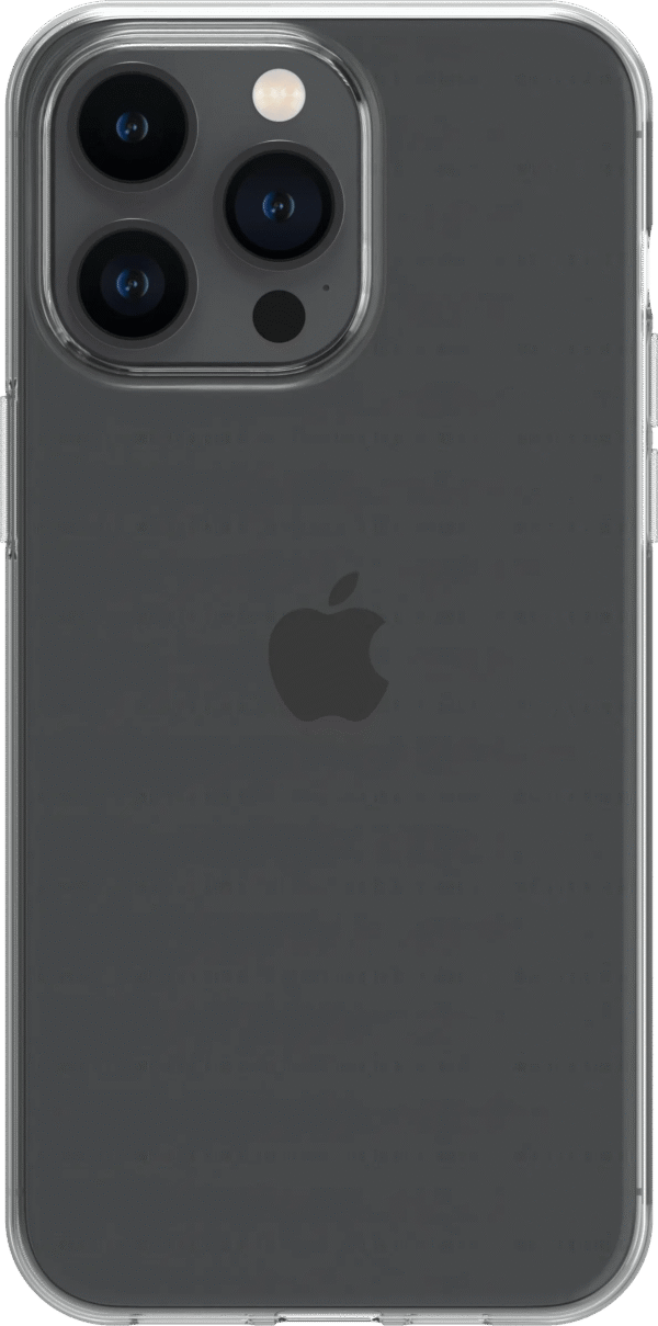 BlueBuilt Back Cover iPhone 15 Pro Max Transparant