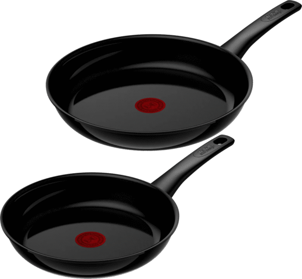 Tefal Renew On Keramische koekenpannenset 24 + 28 cm Zwart