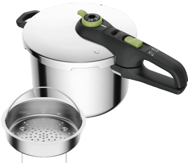 Tefal Secure 5 Trendy Snelkookpan 6 Liter + stoommandje