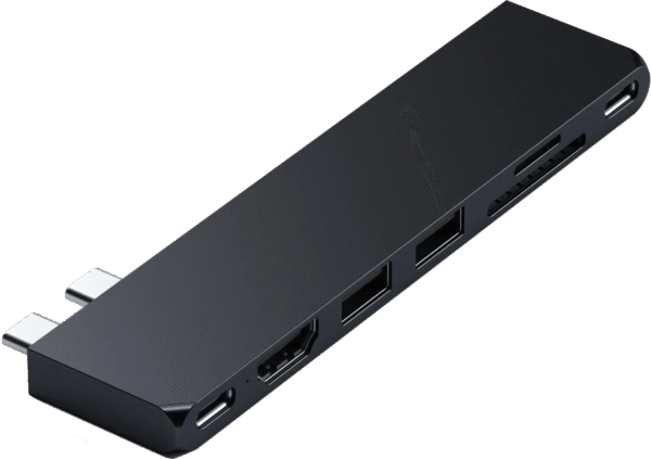 Satechi USB-C Pro Hub Slim Adapter - Midnight Black
