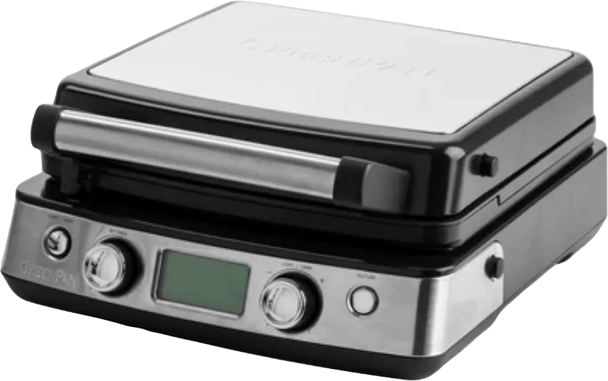 Greenpan elite wafelijzer zwart 1 Greenpan elite wafelijzer zwart