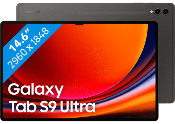 Samsung Galaxy Tab S9 Ultra 14.6 inch 256 GB Wifi + 5G Zwart