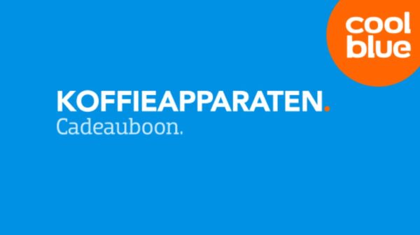 Koffieapparaat cadeaubon van 25 euro