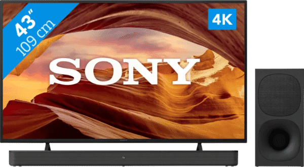 Sony KD-43X75WL (2023) + Soundbar