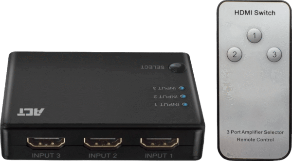 ACT AC7845 4K HDMI Switch 3x1