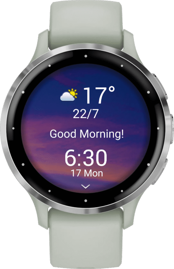 Garmin Venu 3S Zilver/Groen