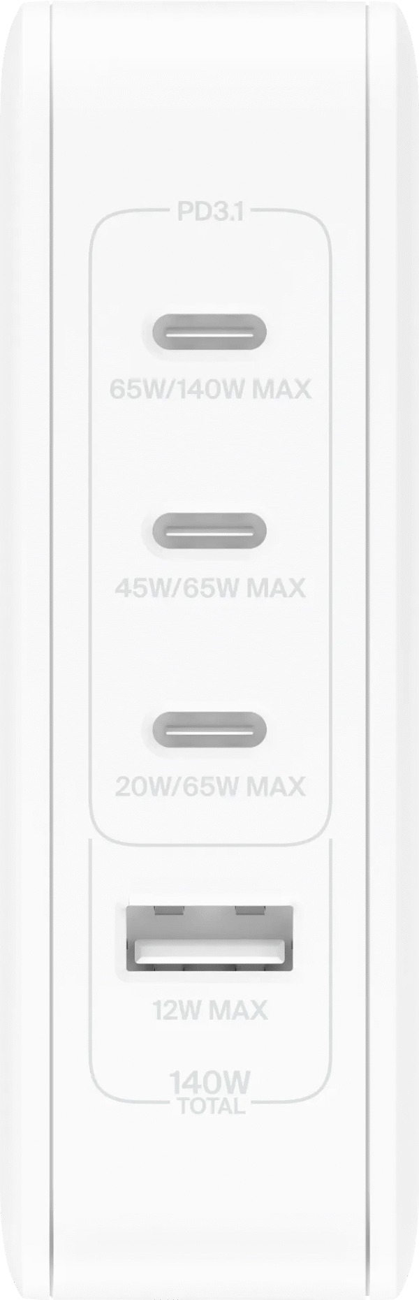 Belkin 140W Oplader 4 Poorten