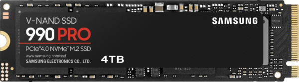 Samsung 990 Pro 4TB NVMe SSD